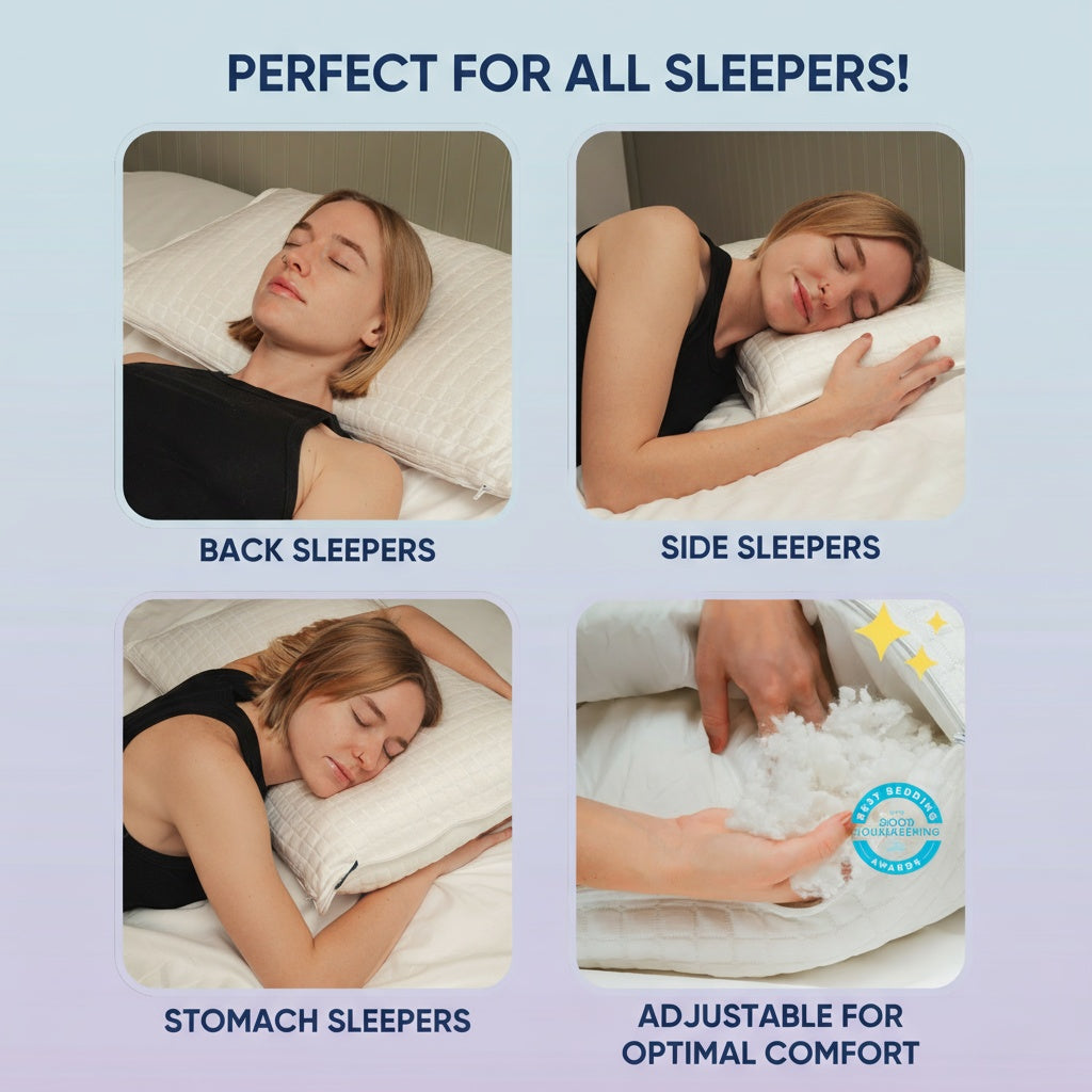 Dosaze™ ThermaCool Adjustable Pillow